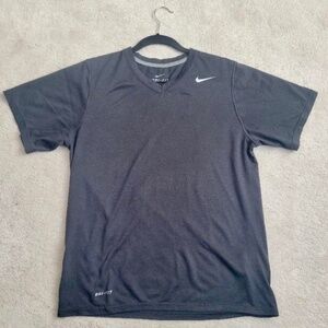 Nike Men's Dri-Fit Black Tee Shirt Size Small
